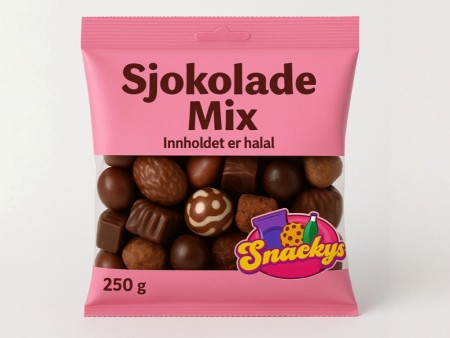 Sjokolade Mix 250g