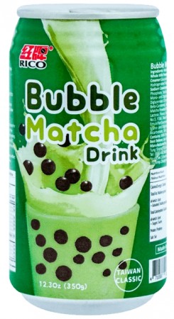 Rico Bubble Milk Tea Matcha 350ml