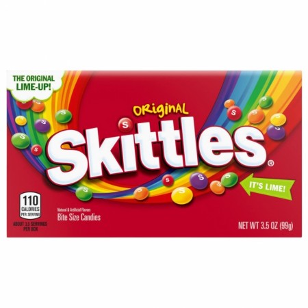 Skittles Bite Size Candies Original Theatre Box 99g