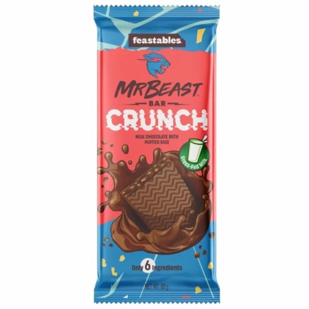 MrBeast Crunch Milk Chocolate 60g 