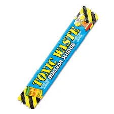 Toxic Waste Nuclear Sludge Chew Bar Blue Raspberry 20g