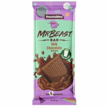 MrBeast Milk Chocolate Bar 60g
