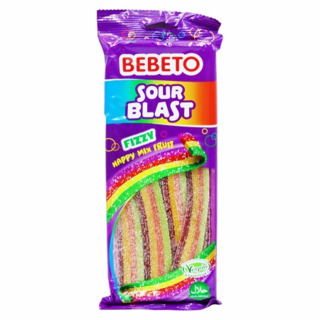 Bebeto Sour Blast Rainbow Belt 160g