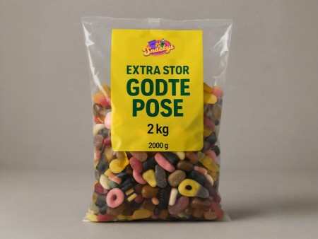 Snackys Large Smågodt Mix 2 kg