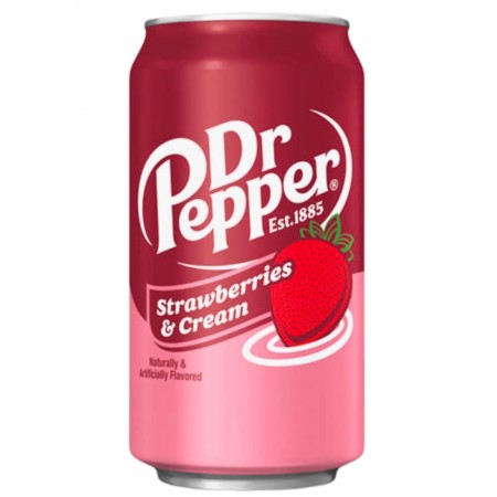 Dr Pepper Strawberries Cream 355ml