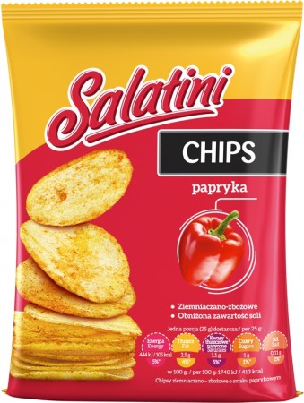 Salatini Chips Paprika 25g