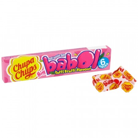 Chupa Chups Babol Gum tutti Fruitti 27.6g