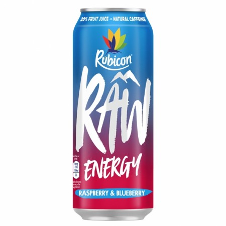 RAW Energy Raspberry Blueberry 500ml