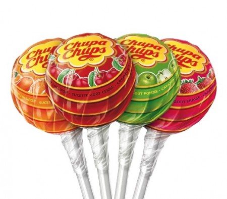 Chupa Chups Fruity Lollipops 12g