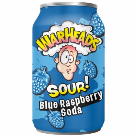 Warheads Blue Raspberry 355ml