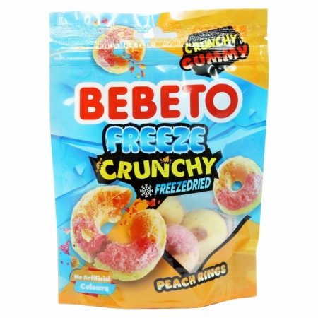 Bebeto Peach Ring Freeze Dried 35g