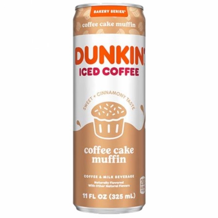 Dunkin Iced Coffee Cake Muffin 325ml