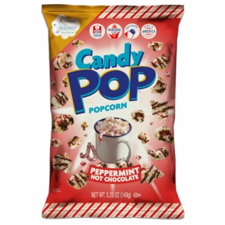 Candy Pop Peppermint Hot Choc Popcorn 149g