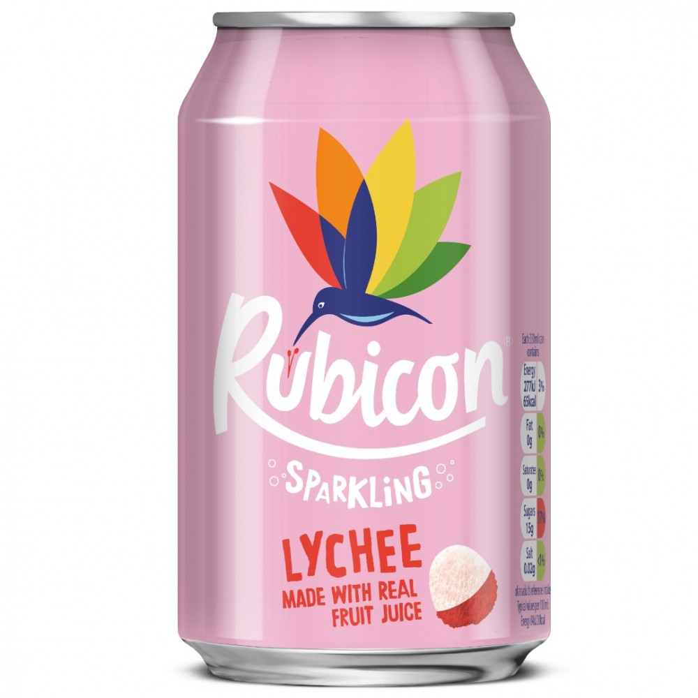Rubicon Sparkling Lychee er en forfriskende brus med den delikate og eksotiske smaken av lychee, som gir deg en boblende smaksopplevelse som er både søt og forfriskende