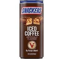 Snickers Iced Coffee 237ml kombinerer den deilige smaken av kaffe med søte hint av sjokolade og nøtter. Den perfekte kalde drikken for en smakfull energiboost!